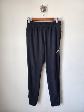 Gymshark Arrival black lightweight joggers S